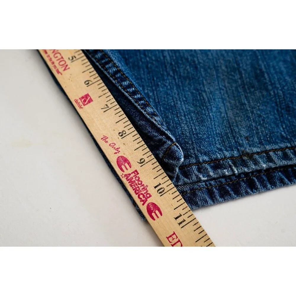 Levis 505 jean denim shorts Jorts 34 unisex